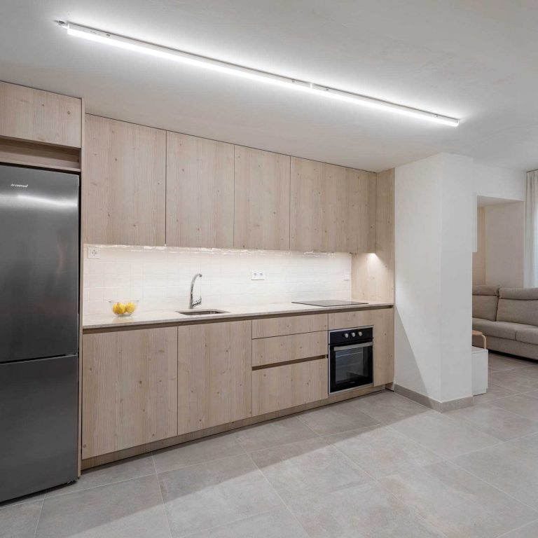 COCINA ABIERTA DISEÑO ALBERTO GARCÍA DISEÑO INTERIOR