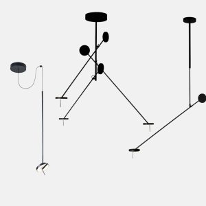 Lámpara colgante Invisible