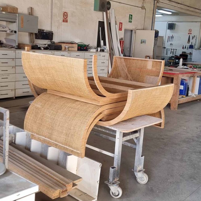 pergola estructura madera y tela naturtex