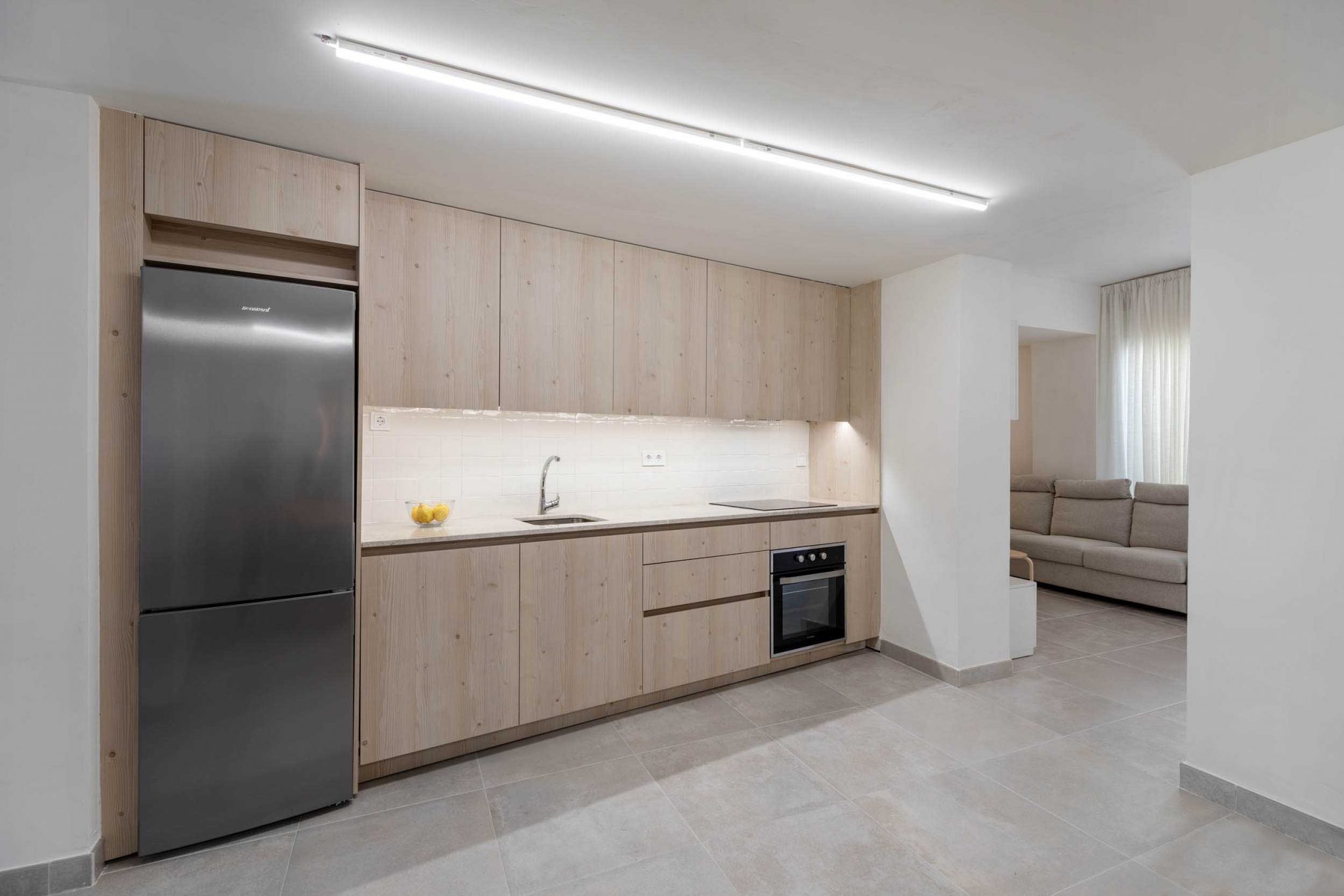 COCINA ABIERTA DISEÑO ALBERTO GARCÍA DISEÑO INTERIOR