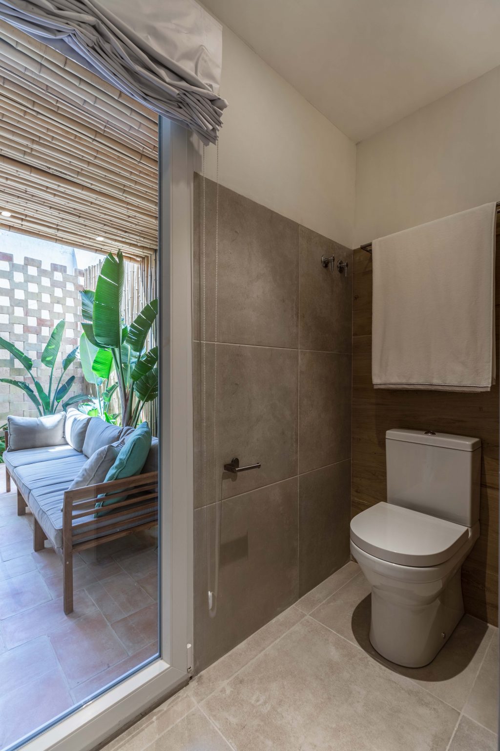 baño patio diseño interior Alberto García