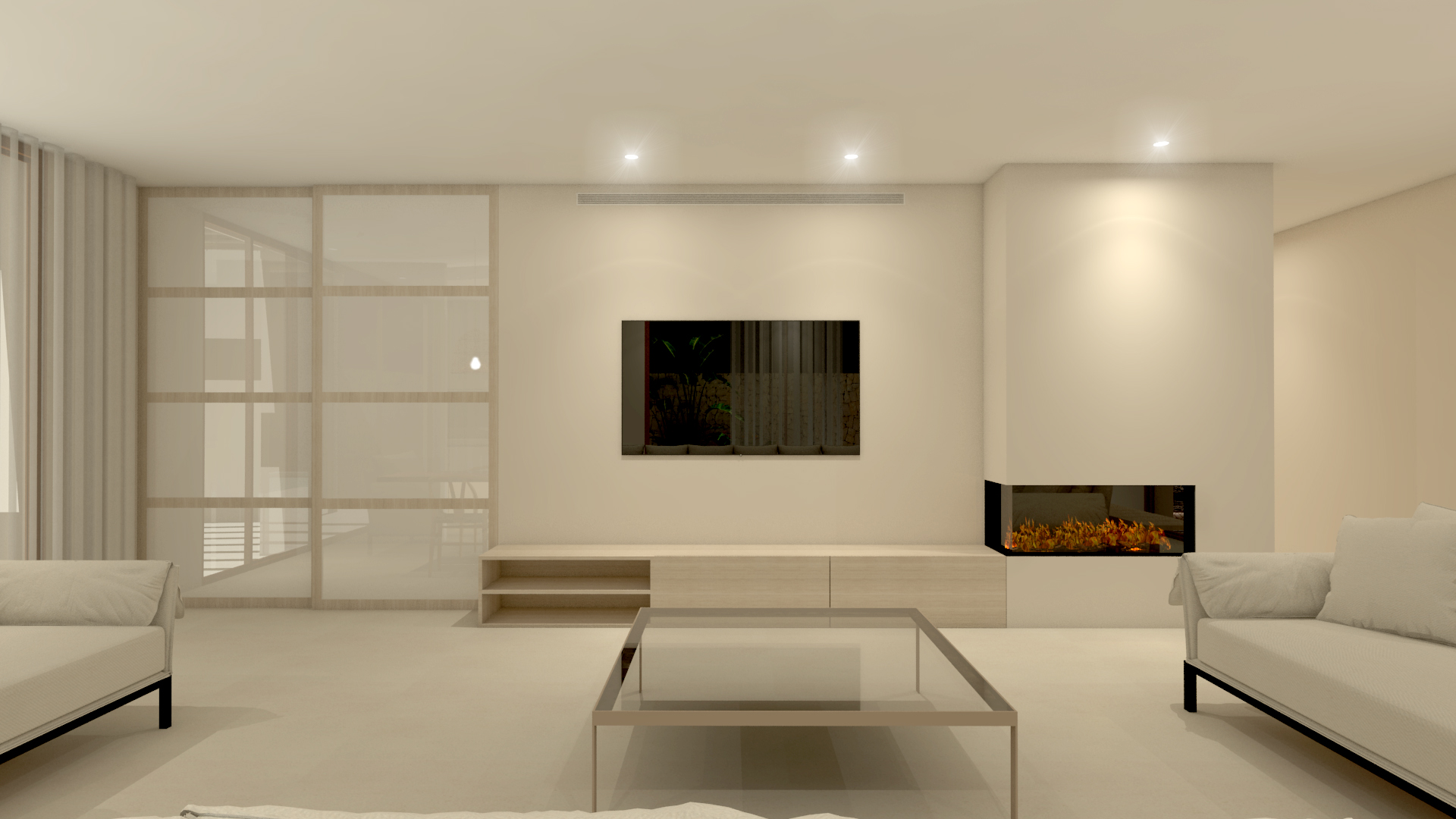 salones minimalistas Interiorista Murcia Alberto García