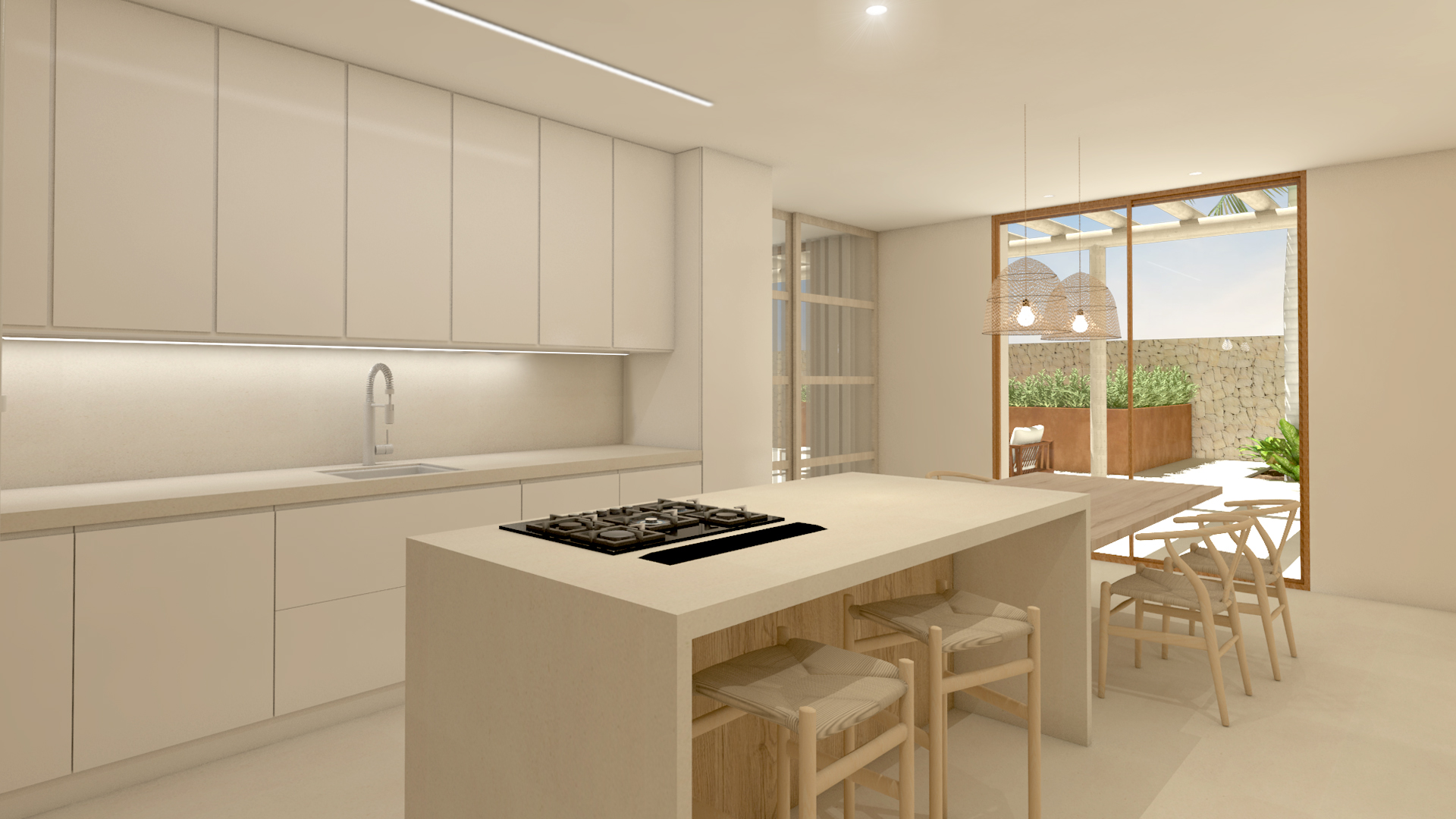 cocinas mediterraneas Interiorista Murcia Alberto García