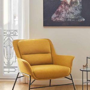 BUTACA RELAX MOSTAZA COMODO ALBERTO GARCÍA DISEÑO INTERIOR