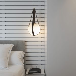 lampara crista dormitorio